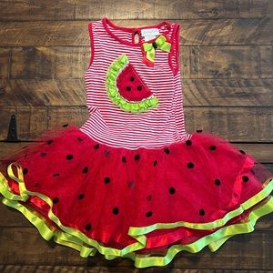 Size 6 Watermelon princess costume